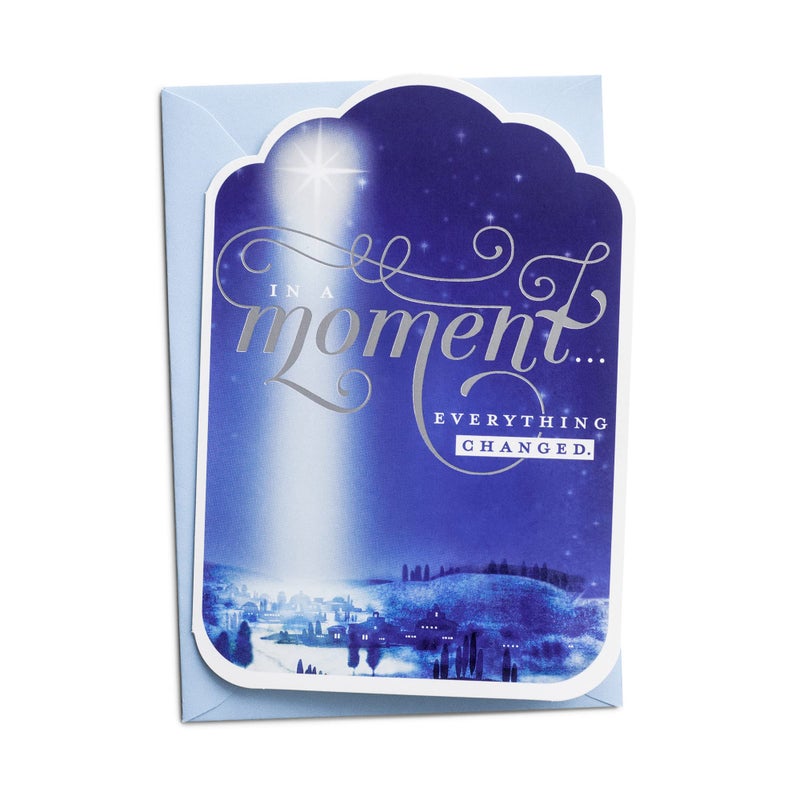 DaySpring - In a Moment... Everything Changed - 18 Christmas Boxed Cards (10376), Multi - Image 1